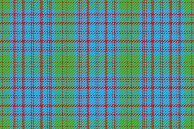 İskoç ekosesinin kusursuz deseni. Kumaş dokusunu kontrol ederek tekrarlanabilir arkaplan. Çizgili tekstil izinin düz vektör arkaplanı.