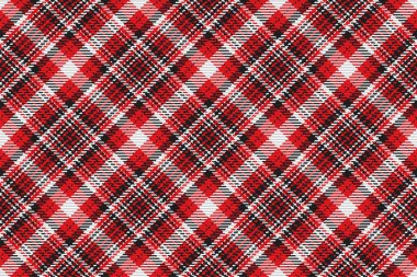 İskoç ekosesinin kusursuz deseni. Kumaş dokusunu kontrol ederek tekrarlanabilir arkaplan. Çizgili tekstil izinin düz vektör arkaplanı.