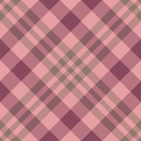 Plaid Pattern Vector Check Fabric Texture Seamless Textile Design Clothes — Stock Vector