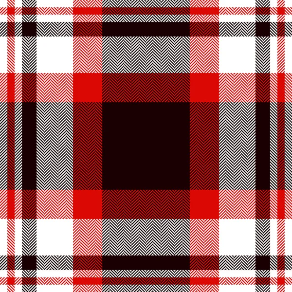 Plaid Check Pattern Bezešvé Tkaniny Textury Tartanový Potisk — Stockový vektor