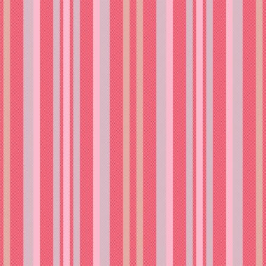 Dikey çizgi deseni. Vektör çizgileri arka plan kumaş dokusu. Geometrik çizgili çizgi tekstil baskısı, ambalaj kağıdı, hediye kartı, duvar kağıdı için dikişsiz soyut tasarım.