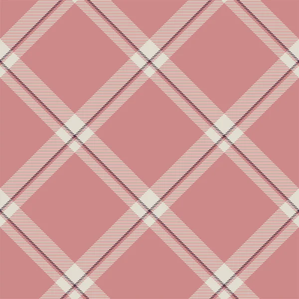 Vecteur Motif Carreaux Écossais Tartan Sans Couture Tissu Fond Rétro — Image vectorielle