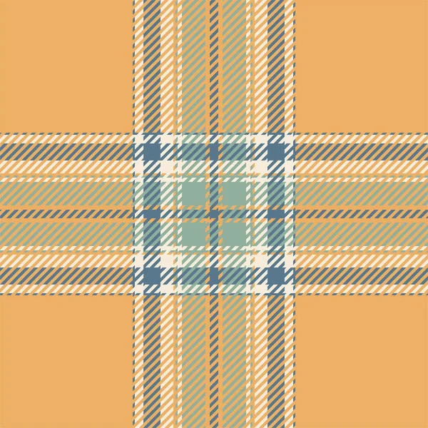 Plaid Chequepatroon Naadloze Stofstructuur Tartan Textielprint Ontwerp — Stockvector
