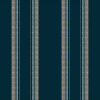 Dikey çizgi deseni. Vektör çizgileri arka plan kumaş dokusu. Geometrik çizgili çizgi tekstil baskısı, ambalaj kağıdı, hediye kartı, duvar kağıdı için dikişsiz soyut tasarım.