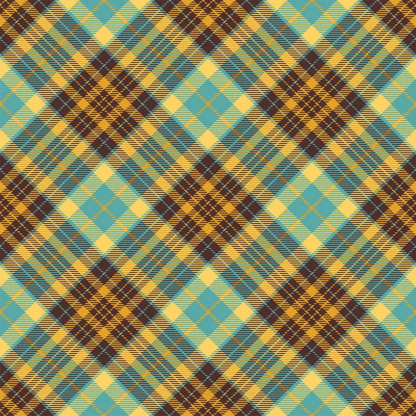 Tartan Scotland Seamless Plaid Pattern Vector Retro Background Fabric Vintage — Stock Vector