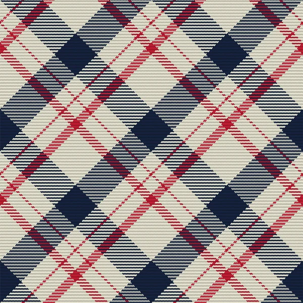 Seamless Pattern Scottish Tartan Plaid Repeatable Background Check Fabric Texture — Stock Vector