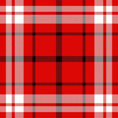 Ekose kontrol kalıbı. Kusursuz kumaş dokusu. Tartan tekstil baskı tasarımı.