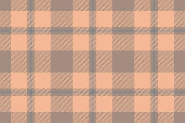 Ekose arka plan, bej rengi kusursuz deseni kontrol et. Tekstil baskısı için vektör kumaş dokusu, ambalaj kağıdı, hediye kartı, duvar kağıdı düz tasarım.