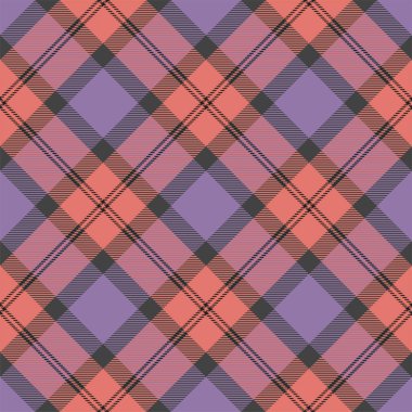 Tartan İskoçya kusursuz ekose desenli taşıyıcı. Retro arkaplan kumaşı. Tekstil baskısı, ambalaj kağıdı, hediye kartı, duvar kağıdı düz tasarım için klasik denetim renk kare geometrik dokusu.