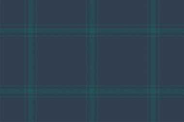 Ekose arka plan, kusursuz mavi deseni kontrol et. Tekstil baskısı için vektör kumaş dokusu, ambalaj kağıdı, hediye kartı, duvar kağıdı düz tasarım.