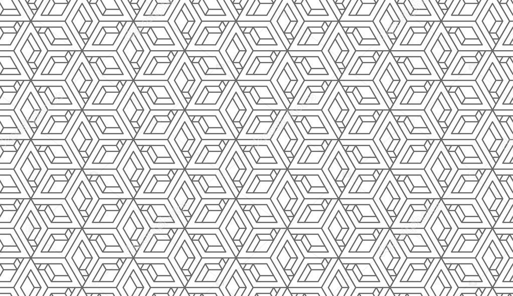 Geometric pattern seamless. Trendy design vector background for web backdrop or paper print. Tile texture.