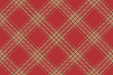 Tartan ekoseli arka plan, çapraz kontrol, kusursuz desen. Tekstil baskısı için vektör kumaş dokusu, ambalaj kağıdı, hediye kartı, duvar kağıdı düz tasarım.