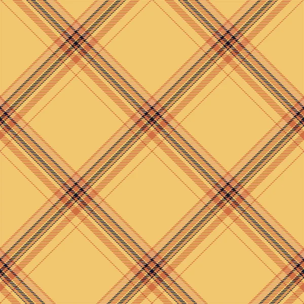 Tartan Scotland Seamless Plaid Pattern Vector Retro Background Fabric Vintage — Stock Vector