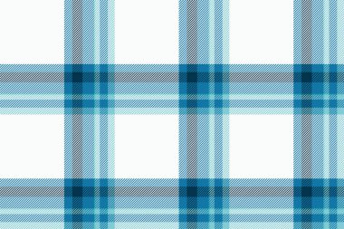 Ekose arka plan, kusursuz mavi deseni kontrol et. Tekstil baskısı için vektör kumaş dokusu, ambalaj kağıdı, hediye kartı, duvar kağıdı düz tasarım.