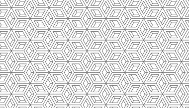 Geometrik desen kusursuz. Web arkaplanı veya kağıt baskı için modaya uygun tasarım vektör arka planı. Döşeme dokusu.