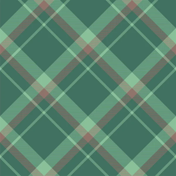 Tartan Scotland Nahtlos Karierte Muster Vektor Retro Hintergrund Stoff Vintage — Stockvektor