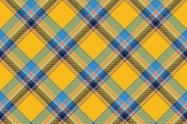 Tartan ekoseli arka plan, çapraz kontrol, kusursuz desen. Tekstil baskısı için vektör kumaş dokusu, ambalaj kağıdı, hediye kartı, duvar kağıdı düz tasarım.