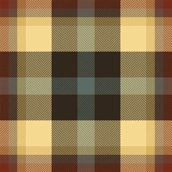 Padrão Verificação Xadrez Textura Tecido Sem Costura Tartan Design Impressão —  Vetores de Stock