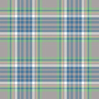 Ekose desenli. Kumaş dokusunu kontrol et. Vektör tekstil baskı tasarımı.