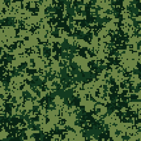 Camouflage Pixel Pour Uniforme Militaire Design Moderne Tissu Camouflage Fond — Image vectorielle