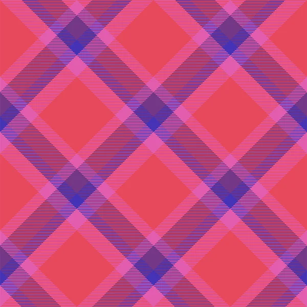 Tartan Scotland Seamless Plaid Pattern Vector Retro Background Fabric Vintage — Stock Vector