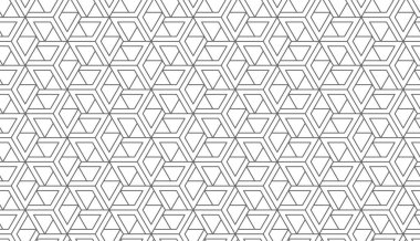 Geometrik desen kusursuz. Web arkaplanı veya kağıt baskı için modaya uygun tasarım vektör arka planı. Döşeme dokusu.