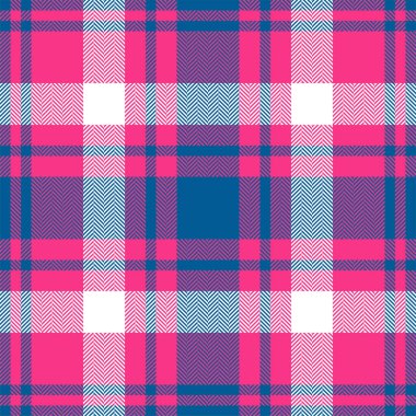 Ekose kontrol kalıbı. Kusursuz kumaş dokusu. Tartan tekstil baskı tasarımı.