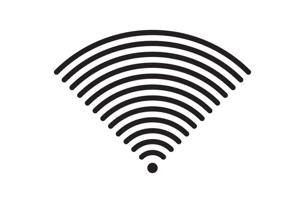 Symbol Signal Connection Vector Wireless Internet Technology Sign Wifi Network — ストックベクタ