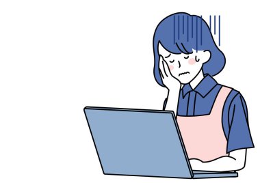 Bilgisayarlarla arası iyi olmayan bir bakıcı sanatı.