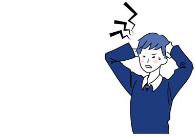 Başı dertte bir adamın klip sanatı.