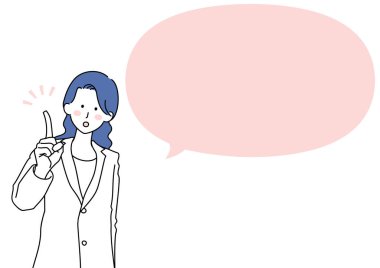 Illustration of a doctor and a blurb explaining a point
