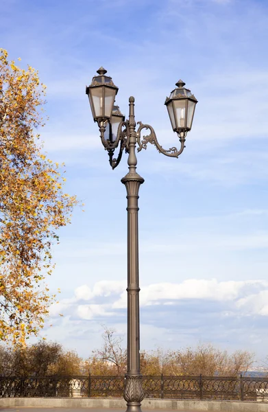 Lampa i min stad. — Stockfoto