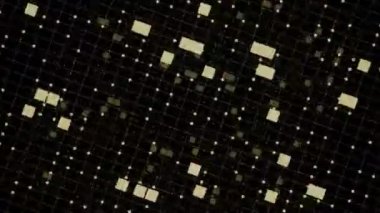 Geometri Çiziminde Matris net yapı şablonu 3d Çizim, Canlandırma döngüsü