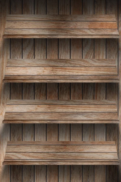 Lege houten plank — Stockfoto