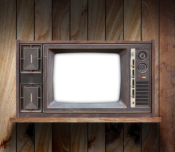 Television on shelf — Stock Photo, Image