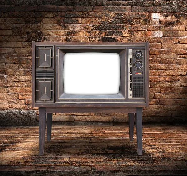 Old TV in room — Stock Photo © rottenman #7902583