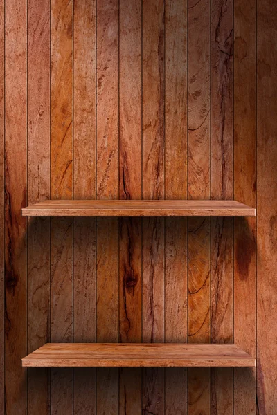 Lege houten plank — Stockfoto