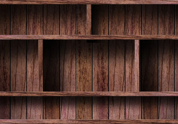 Mensola in legno vuota — Foto Stock