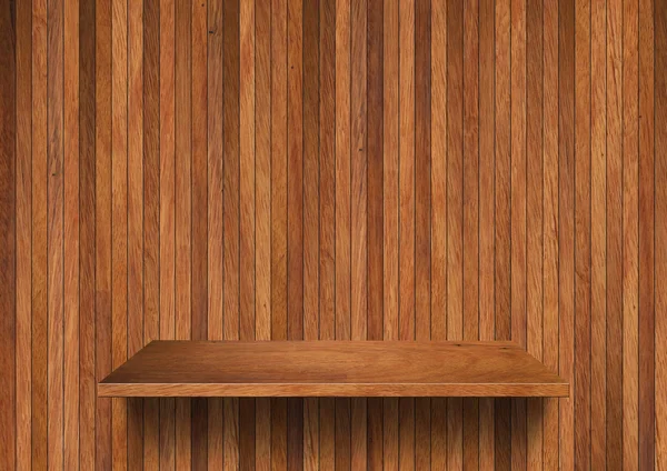 Shelf on wall — Stock Photo, Image