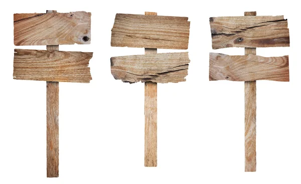 Sinal de madeira e tabuleta — Fotografia de Stock
