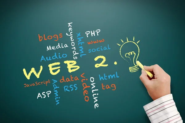 Web 2.0 concept — Stock Photo, Image