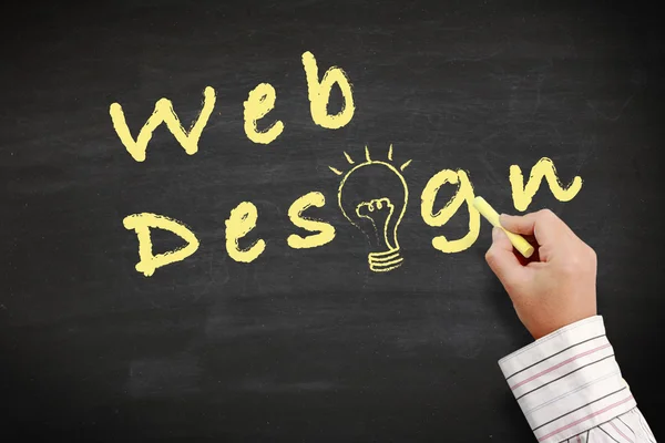Diseño web — Foto de Stock