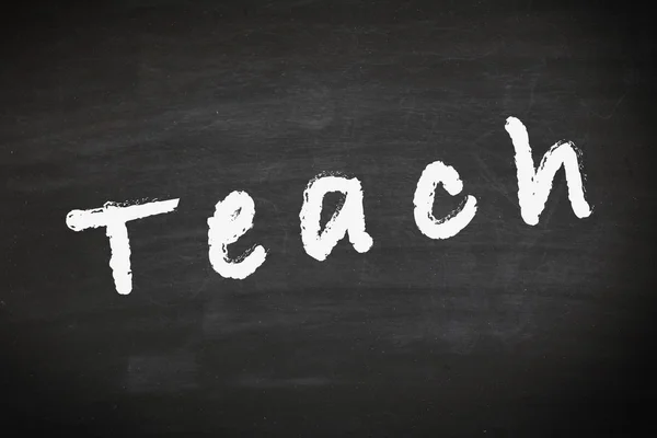 Teach concept — Stock Photo, Image
