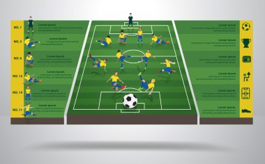 farklı pozisyonlarda Brezilyalı futbolcu futbol