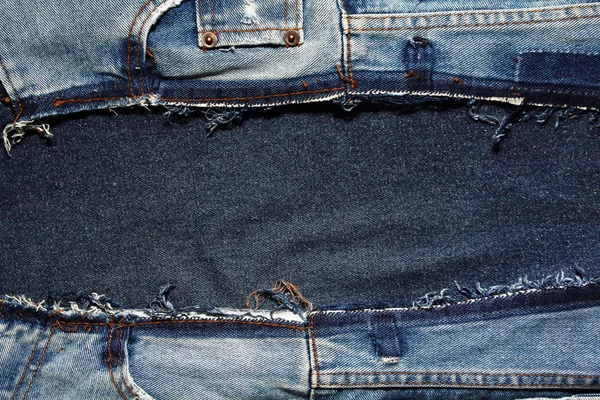 Fragment de jeans — Photo