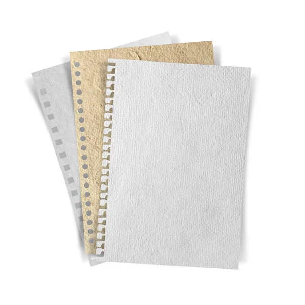 Sheet stack paper texture background — Stock Photo, Image