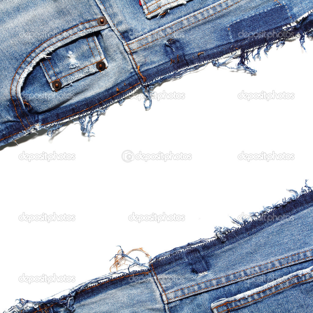 Fragment of jeans