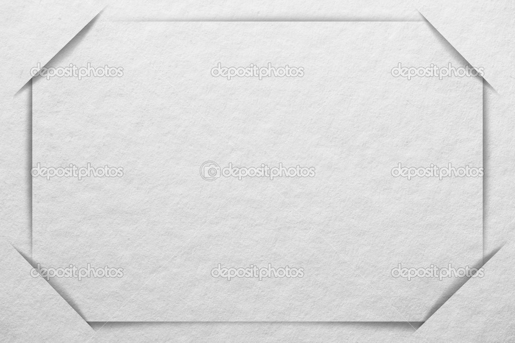 Blank paper cards inserted into another piece of paper background