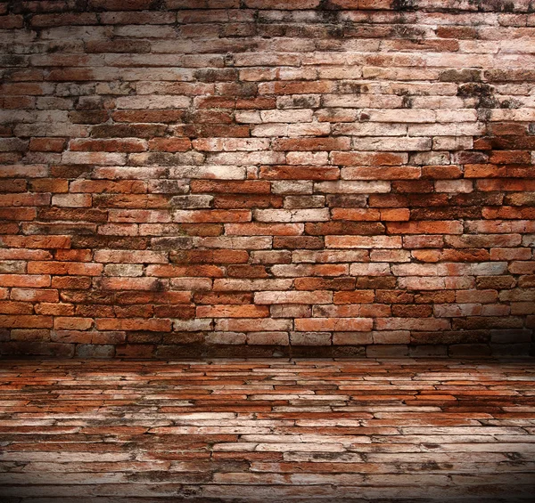 Old room with brick wall — Stock Photo, Image