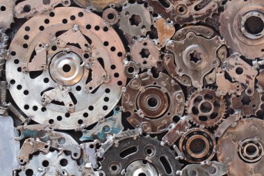 metal Dişliler arka plan